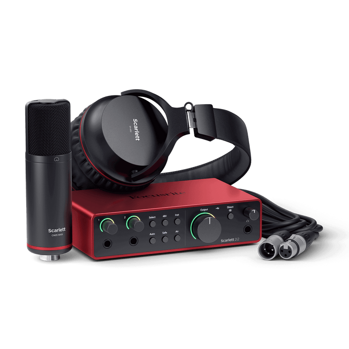 Interface Audio Focusrite Studio Scarlet 2i2 Usb4 Gen Kit 