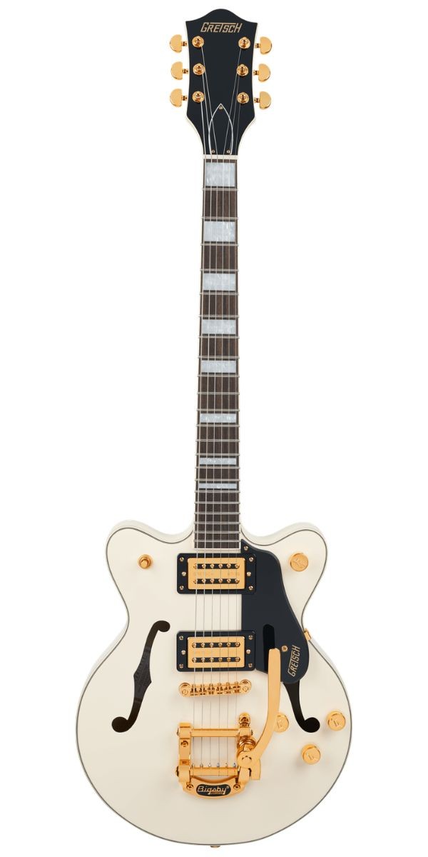 Guitarra Gretsch G2655tg Streamliner Center Block jr Bigsby B50 Vintage White Ltd 
