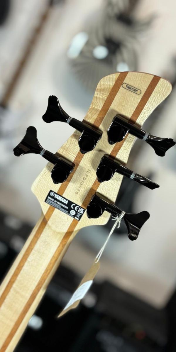 Baixo 5 Cordas Yamaha Trbx305 Mist Green Ativo Com Performance eq 