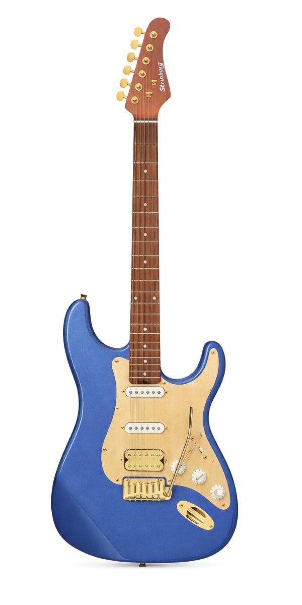 Guitarra Strinberg  Sgs500 Hss Metalic Blue Acompanha Bag 