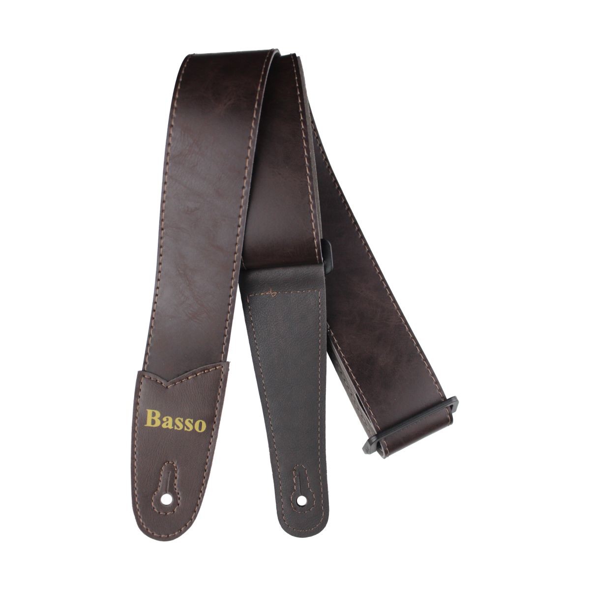 Correia Basso pl 72 Marrom Escuro Para Guitarra, Violão e Baixo 