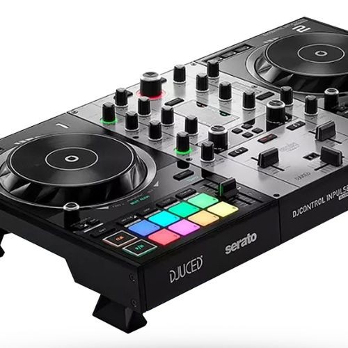 Controladora dj Hercules Djcontrol Inpulse 500 Serato dj Lite Djuced Com Placa de Som 