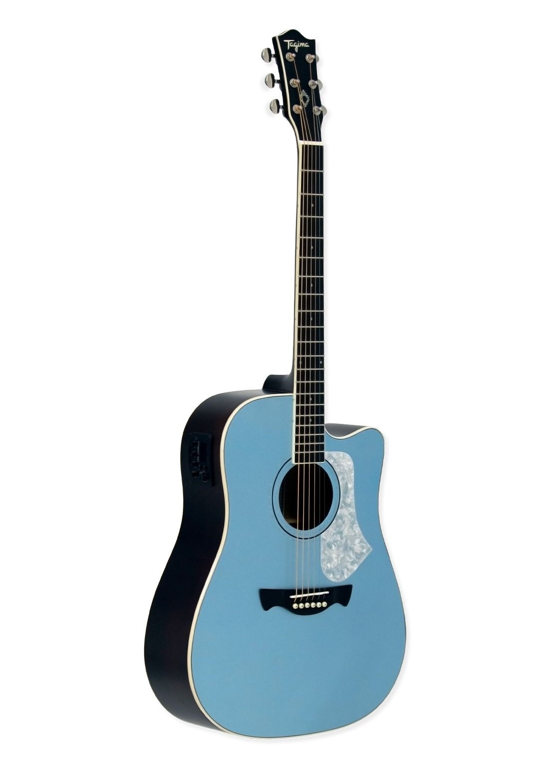 Viloão Folk Elétrico Tagima Agathis Latin America Andes Lake Placed Blue Satin 