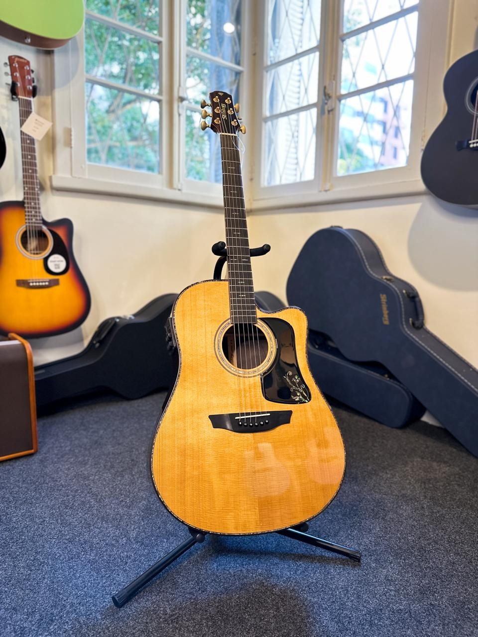 Violão Aço Elétrico Strinberg Diamond Dd6sc rt n 