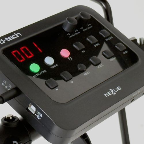 Bateria Eletrônica D-tech Nexus pc Mesh Head Usb 240 Sons 