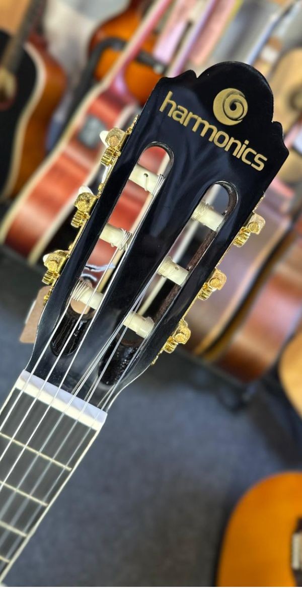 Violão Harmonics Gna-111 Nylon Acústico Preto 