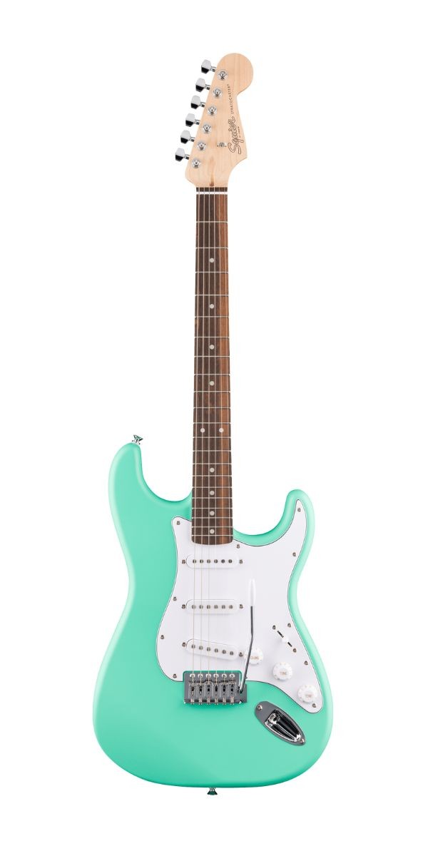Guitarra Fender Squier Debut Series Stratocaster Sea Foam Green Satin 