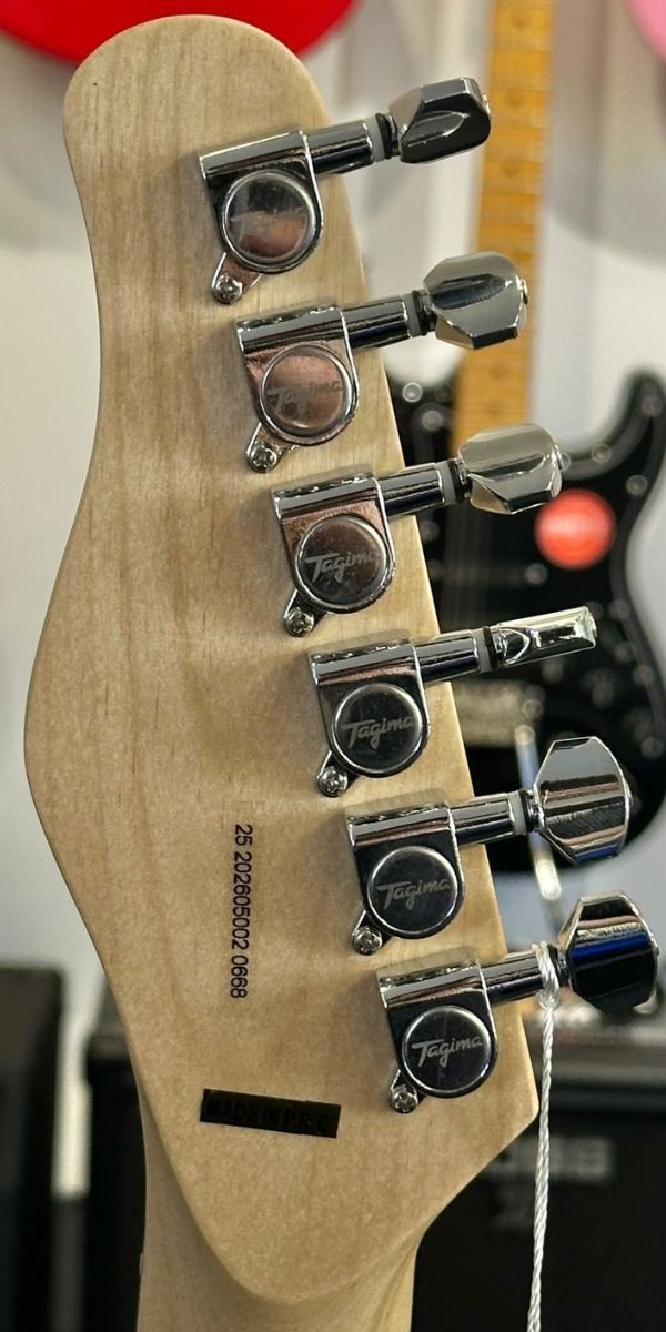 Guitarra Tagima Tw-88 hh Olympic White Owh Escudo Tortoise Tele 