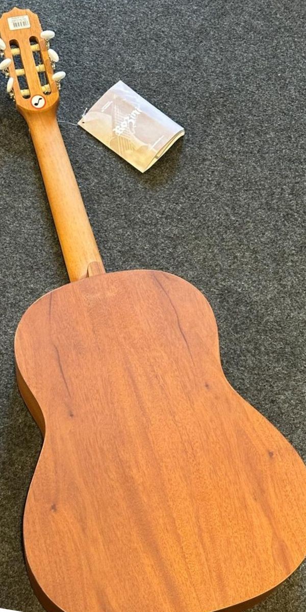 Violão Rozini Acústico Nylon João Violão Rx209.ac.f.cd Natural Fosco Marupá Maciço 