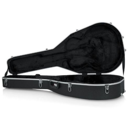 Case Gator Gc-jumbo-s Para Violão Jumbo Rígido Abs Com Interior Acolchoado 