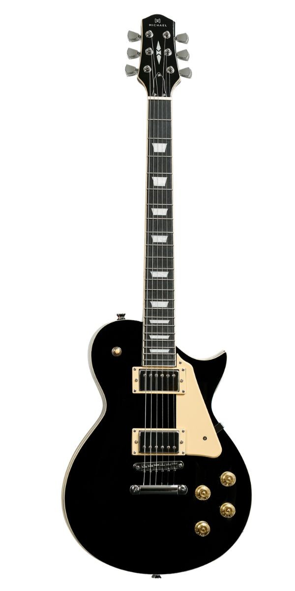 Guitarra Michael Grandlegend Gml600 Blk Black hh Braço Colado 