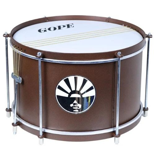 Caixa Malacacheta Gope g2 Alumínio 20cm x 12" Linha Melanina Com Bordão 4 Fios 6 Afinações Bal2012mlmg2 