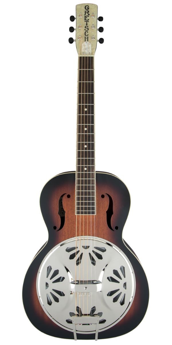 Violão Gretsch G9220 Bobtail Round-neck Resonator 2-color Sunburst Fishman Nashville 