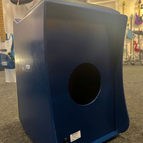 Cajon Fsa Lite Gibão Ltg-03 bl Azul Eletroacústico Com Captação P10 
