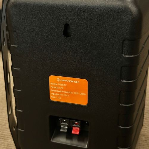 Kit Som Ambiente Hayonik Ambience 4000 od v2 Preto 400w Bluetooth Usb fm óptico 