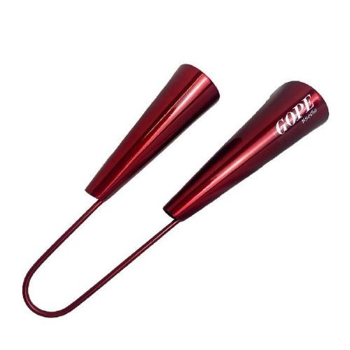 Agogô Duplo Gope Selfie Cereja Profissional Com Baqueta 678sc 