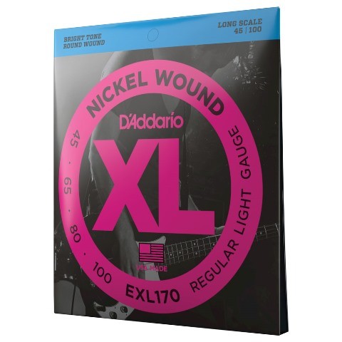 Encordoamento Baixo Daddario 4c Exl170 0.45 