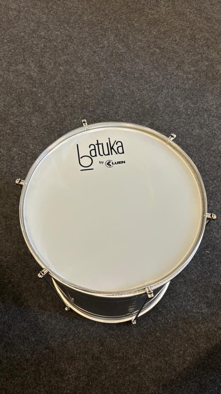 Surdo 45x14" Alumisteel 6 Afinações Aro Bola Crom Pele Leitosa Batuka by Luen 60030bcr 