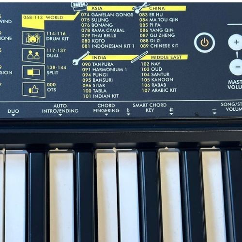 Teclado Yamaha Psr-f52 Arranjador Preto 