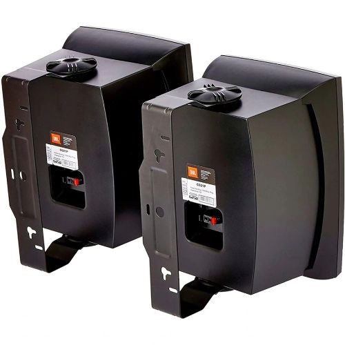 Caixa Ambiente Jbl C621p Passiva 50w Rms 8 Ohms Preta - Par 