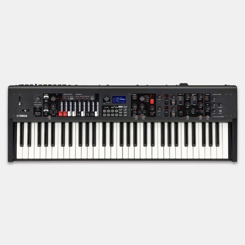 Yamaha Yc61 Stage Keyboard 61 Teclas Waterfall Semi-pesadas Com Drawbars Físicos, Vcm Organ, Awm2 e fm 