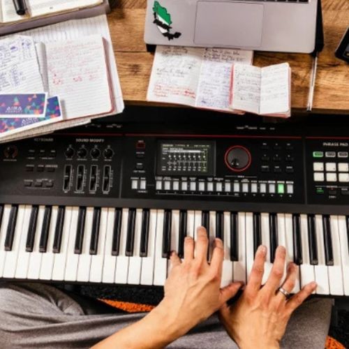 Sintetizador Roland Xps-60 61 Teclas Expansível Usb-c 1600+ Sons 