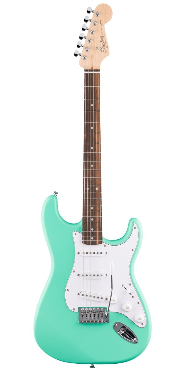 Guitarra Fender Squier Debut Series Stratocaster Sea Foam Green Satin 