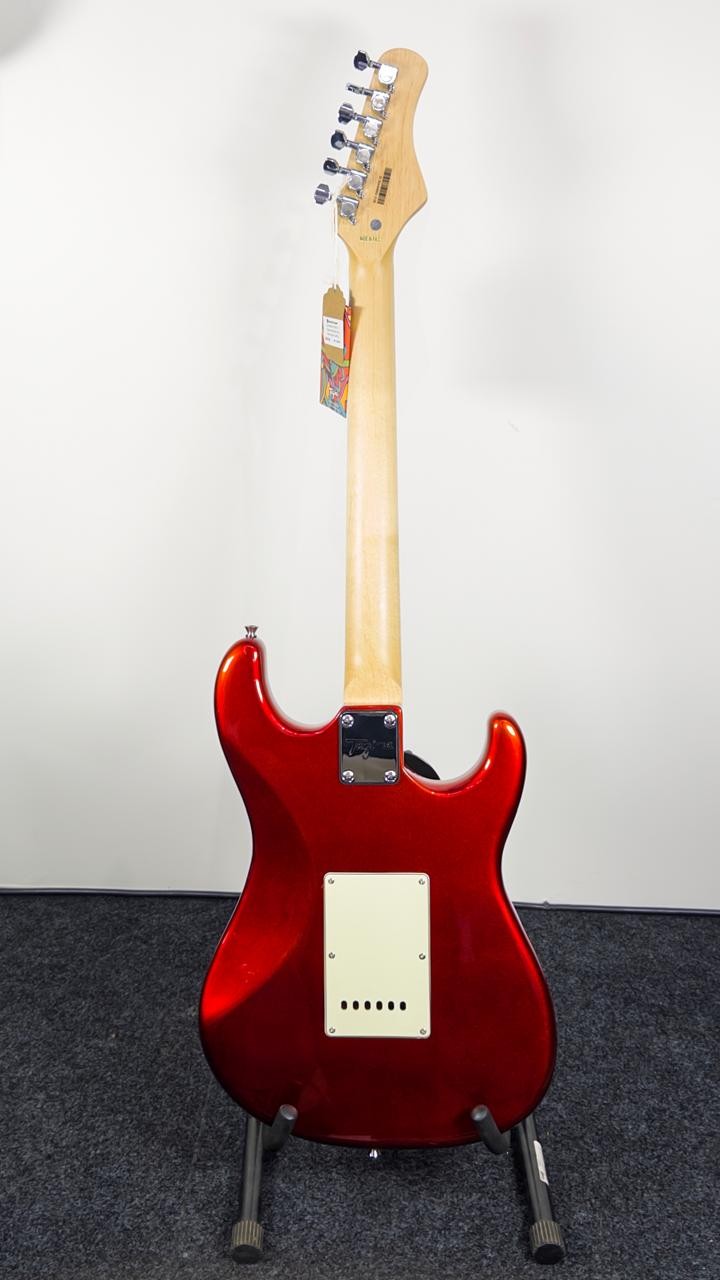Guitarra Stratocaster Tagima Woodstock Tg-500 Canhota Candy Apple Red