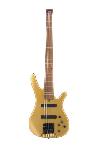 Contrabaixo Strinberg Hbn5m 5 Cordas Headless Next Gold Com Bag 