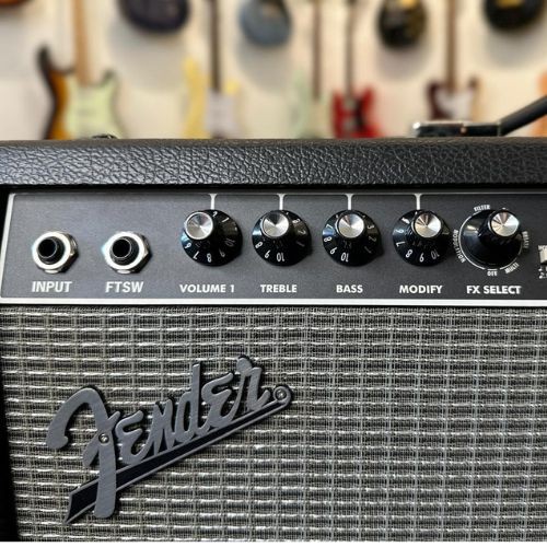 Amplificador Fender Champion ii 100 120v br 100w 2x12 Para Guitarra Com Efeitos 