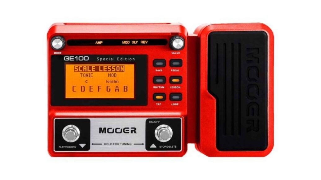 Pedaleira Multiefeitos Para Guitarra Edição Especial – Ge100se 