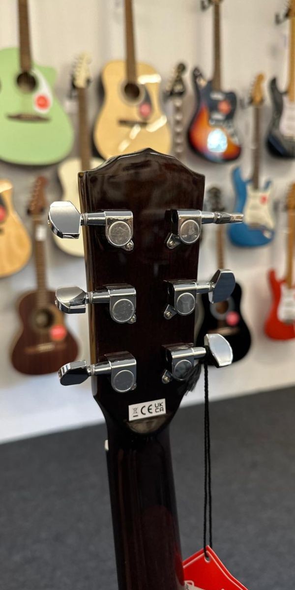 Violão Fender Cd-60sce All-mahogany Dreadnought Eletroacústico Com Fishman 