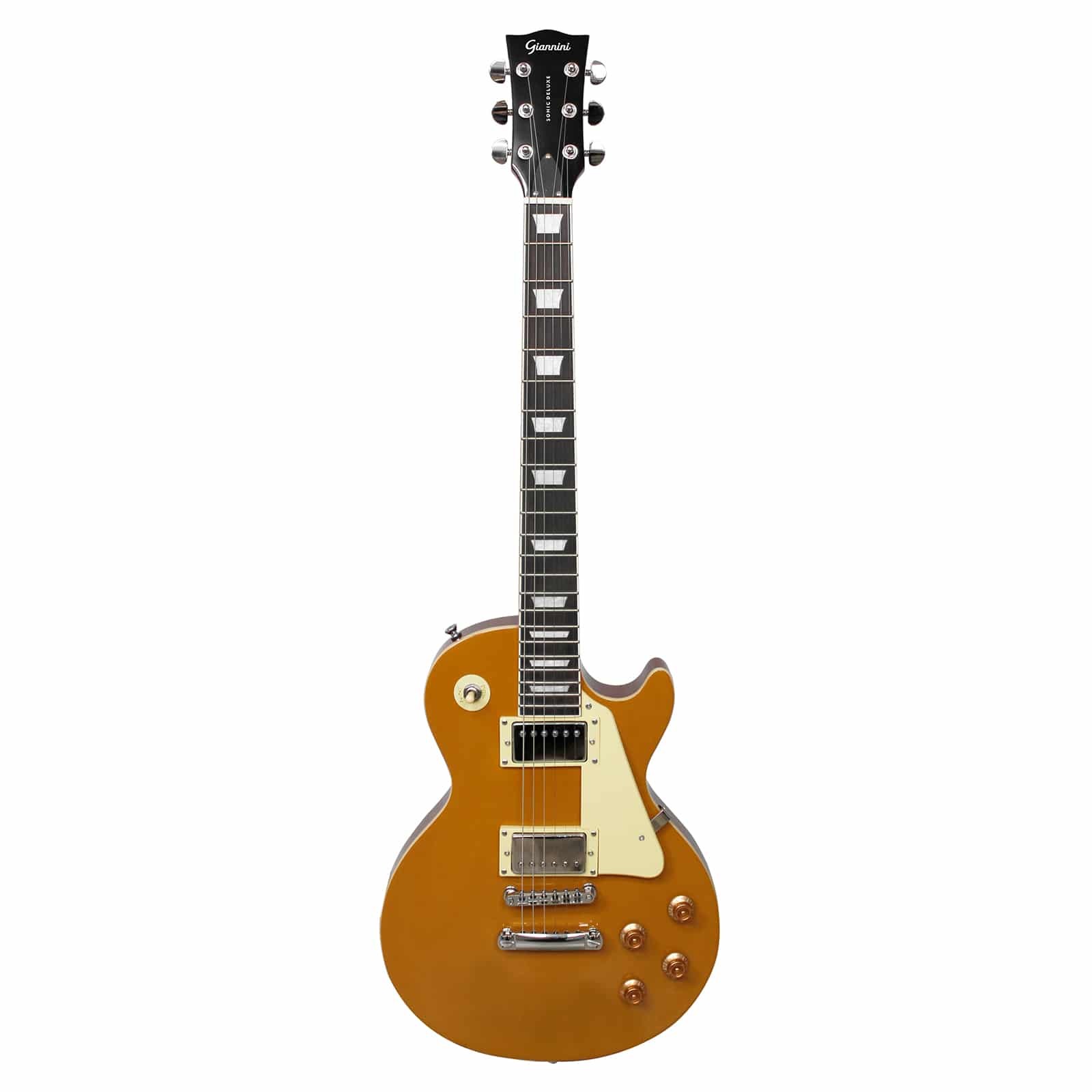 Guitarra Elétrica Giannini Sonic Deluxe Gae09 Dlx Gold Top (gd) 