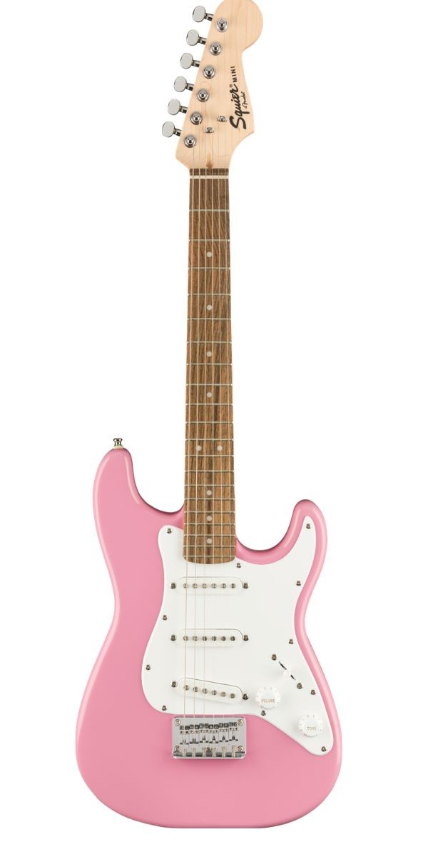 Squier Mini Stratocaster Shell Pink Laurel by Fender | Openstage Revenda Oficial Fender Brasil 