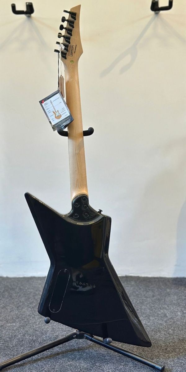 Guitarra Strinberg Exs480 ob Explorer Onyx Black hh Alnico v Com Bag 