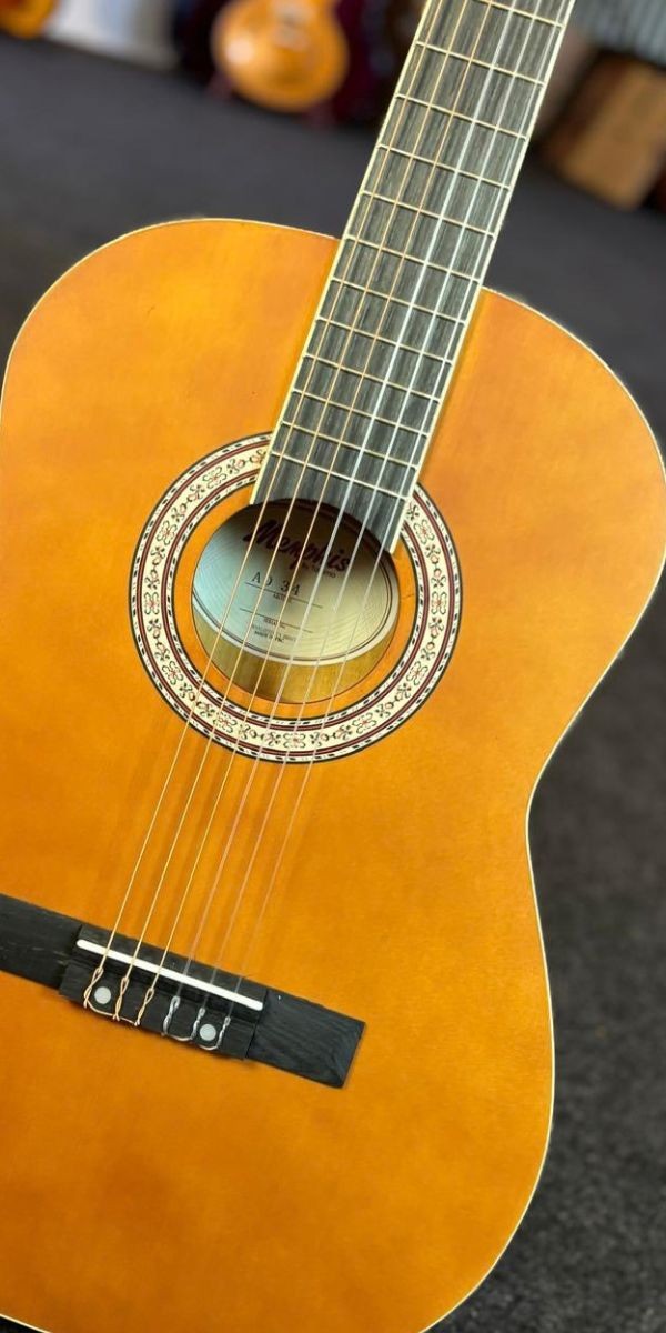 Violão Memphis Tagima Ad-34 Nts 3/4 Nylon Clássico Natural Satin 