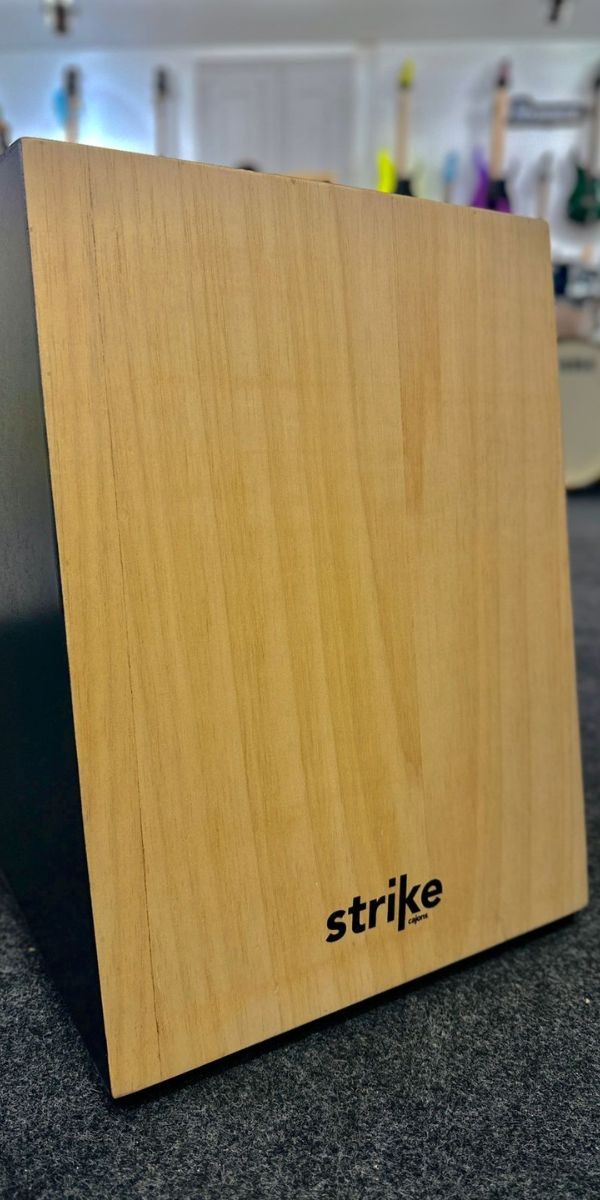 Cajon Fsa Strike Sk2000 Natural Eletroacústico Com Captação P10 