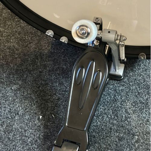 Bateria Infantil Premium Dx45j bk Preta Junior 5 Peças Com Banco, Pedal e Pratos 