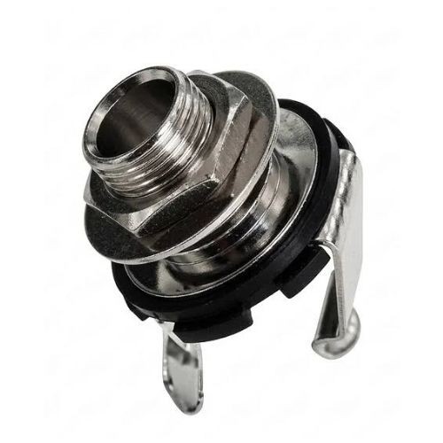 Jack P10 Mono Custom Sound Cjk2ni Para Guitarra Baixo Niquelado 
