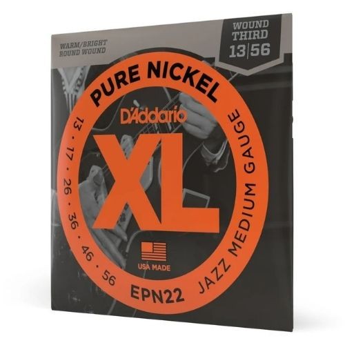 Encordoamento Guitarra Daddario 013 Epn22 Jazz Medium 