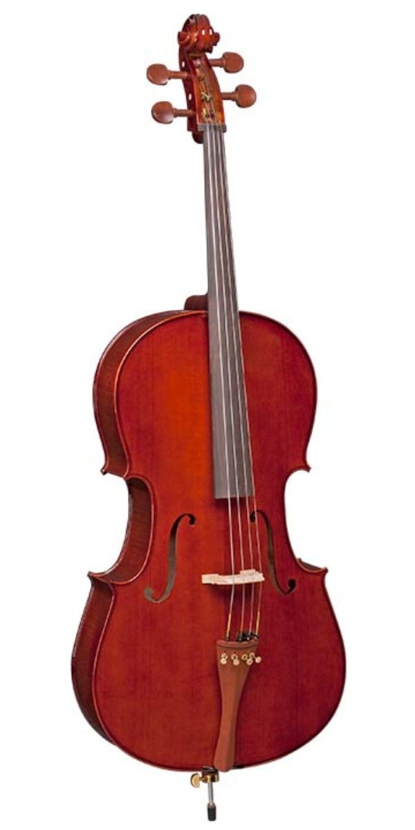 Violoncelo Eagle Ce200 4/4 Cello Com Arco, Breu e Capa Extra Luxo 