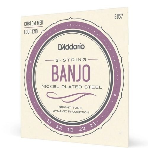Encordoamento Banjo Americano 5c Daddario Ej57 