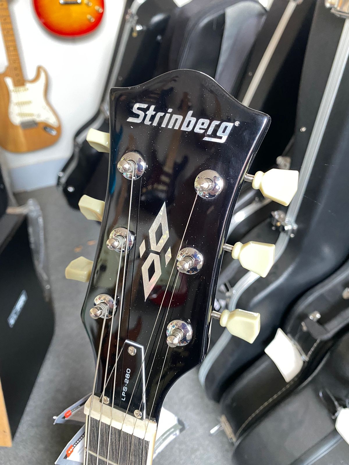 Guitarra Strinberg Les Paul Lps-280 Sunburst