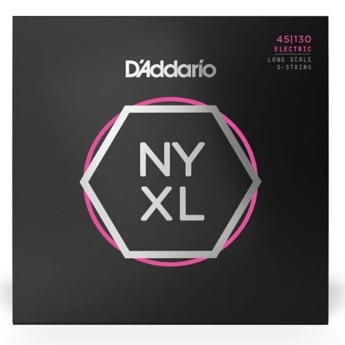 Encordoamento Para Baixo 5 Cordas 45-130 Escala Longa D'addario Nyxl45130 