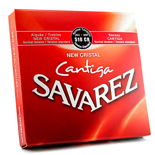 Cordas Savarez New Cristal Cantiga 510cr Violão Nylon Tensão Média 