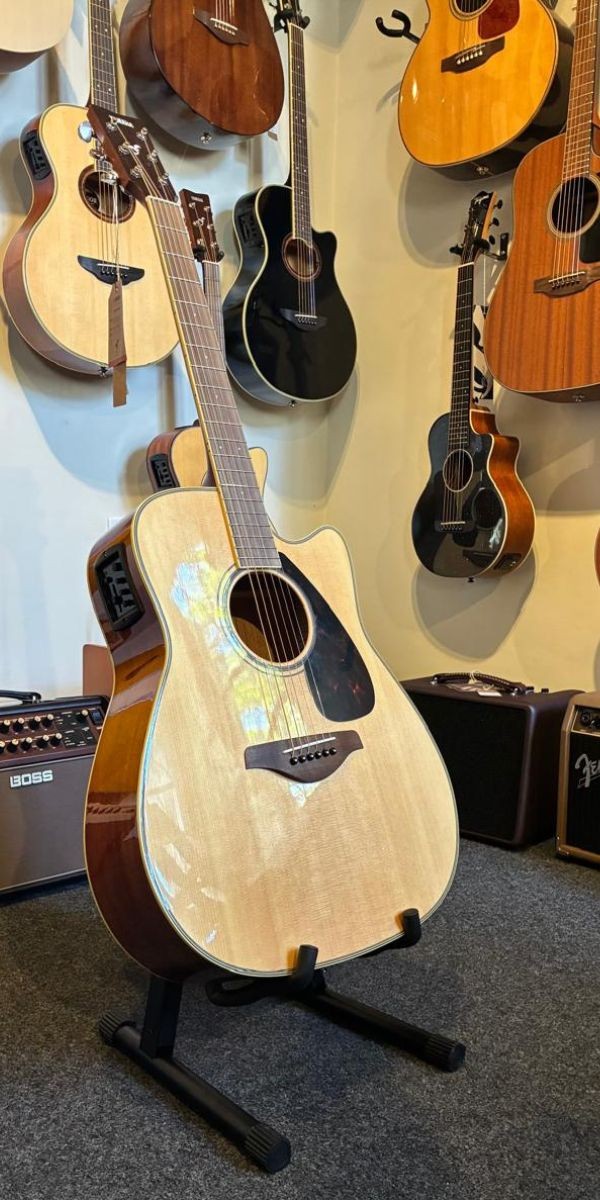 Violão Yamaha Fgx-820c Natural Folk 