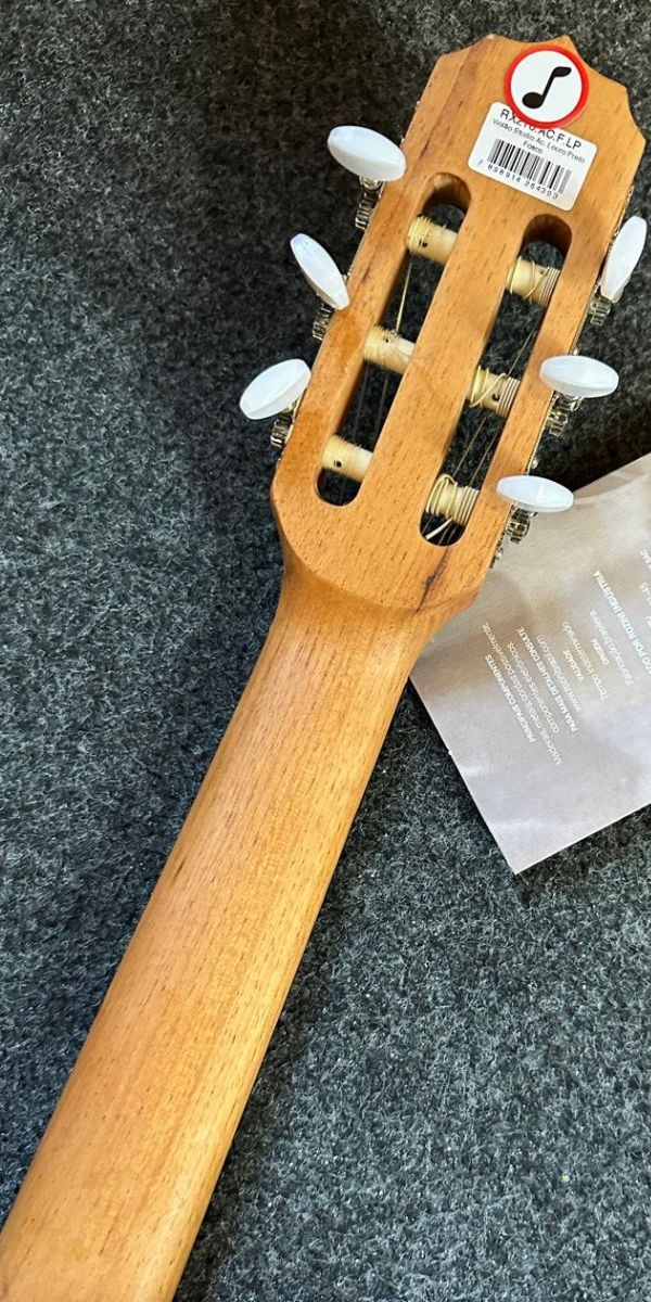 Violão Nylon Acústico Rozini Rx210 Acflp Natural Fosco Studio Clássico 