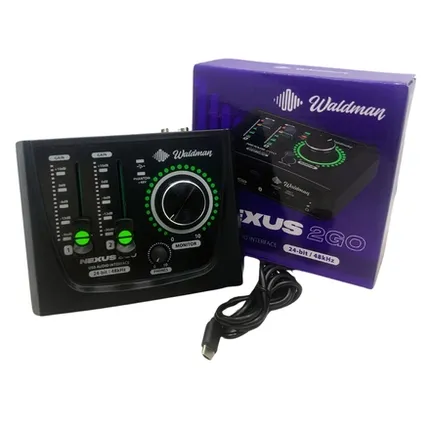 Interface de Audio Waldman Nexus 2go Usb 