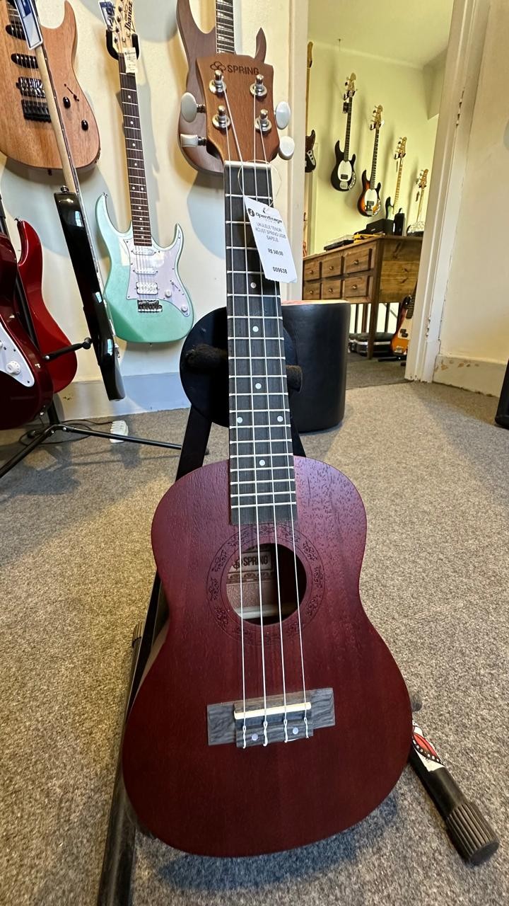 Ukulele Spring Us-26 Tenor Acústico Natural