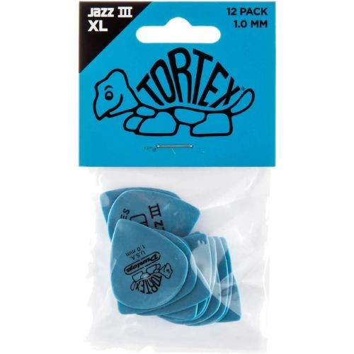 Palheta Dunlop Tortex Azul 1 mm Pct C/12 418p 15466 
